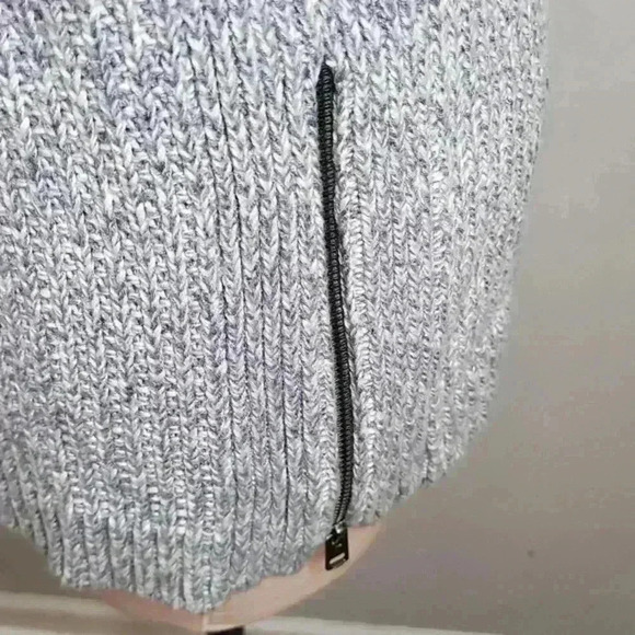 ATHLETA | Borealis Cowl Neck Sweater Chunky Knit Side Zip Size XS - Picture 6 of 10